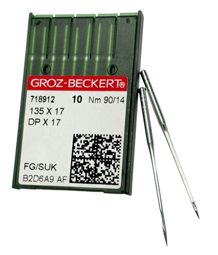 |    GB3720FB/90 Groz -Beckert Ball Point Needle 135X17 SUK, DPX17 SUK/FG-size # 90/14 NEEDLE  | ---(priced p/needle , order in multiples 10 only)