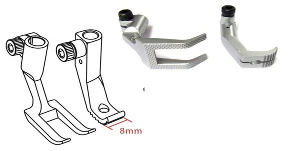 KH-KP1525W  |  Presser Foot set  for Pfaff models: 1445 , 1525, 2545.