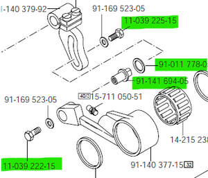 PF-11-039222-15  |  Screw for Pfaff 1245