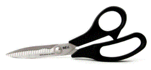 MIL-CLA217  |  Millemetri Fish Scissors 7" Right Hand -Made In Italy