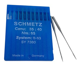 |    SCH3540/65  |  Schmetz B63, 1280KSP, DVX63, SY7380, -size # 65/9 ---(priced p/needle , order in multiples 10 only)