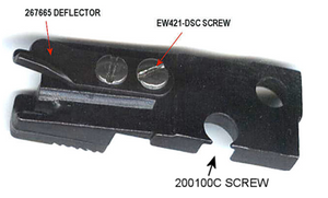 DIA-EW421-DSC  |  SCREW   for DIA-EW421 Tape Edge Feed dog for United Tape Edge.