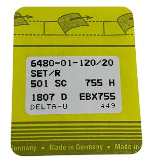 SNF0828/120  |  Singer Brand Needle 501, EBX755, 1807, 1807D-size # 120/19 ---(priced p/needle , order in multiples 10 only)