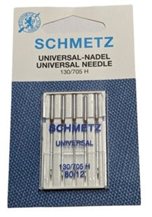 SCH2215/80C5|  Pack of 5 Schmetz Domestic Needle 15X1, 130/705H-80/12 NEEDLE  |