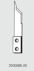 DKA2500895.00  |  Centre Knife for BASS 3050 Pocket Welt machine