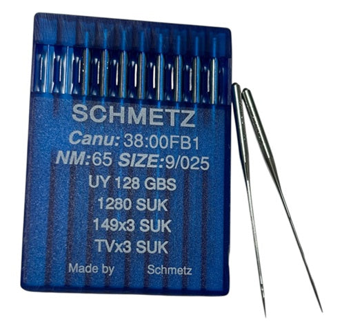 |    SCH3800FB/65  |  Schmetz Ballpoint UY128GBS, 1280SUK, UY128GS SUK, -SUK/FG-size # 65/9 ---(priced p/needle , order in multiples 10 only)