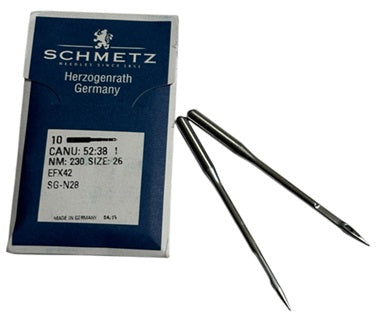 |    SCH5238/230  |  Schmetz Needle for Newlong HR4 series  | SGN-28-size # 230/26 / SGN28 ---(priced p/needle , order in multiples 10 only)