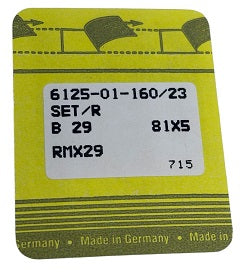 SNF0369/160  |  Singer Brand Needle B29, B29A, 3029GS, SY6125-size # 160/23 ---(priced p/needle , order in multiples 10 only)