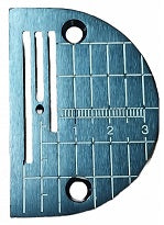 SIN-12482-MM  |  Singer throat plate with Metric Line Gauge