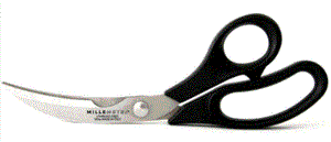 MIL-CLA2110  |  Millemetri Poultry Scissors 10" Right Hand -Made In Italy