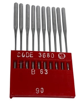 |    LAM3540/90  |  Lammertz     Needle B63, 1280KSP, DVX63, SY7380, -size # 90/14 ---(priced p/needle , order in multiples 10 only)