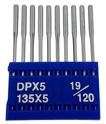 TNC2005/120  |  Triumph Brand Needle 134, 797, 135X5, 135X7, 135X25, DPX5-size # 120/19 ---(priced p/needle , order in multiples 10 only)