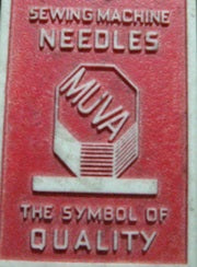 MUVA1305/110  |  (priced p/ndl , multiples 10 only)  Muva Brand Needle -71X1 -DLX1 - 1738A   size # size # 110/18  (Made in Holland )