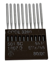 LAM0828/80  |  Lammertz    Needle 501, EBX755, 1807, 1807D-size # 80/12 ---(priced p/needle , order in multiples 10 only)