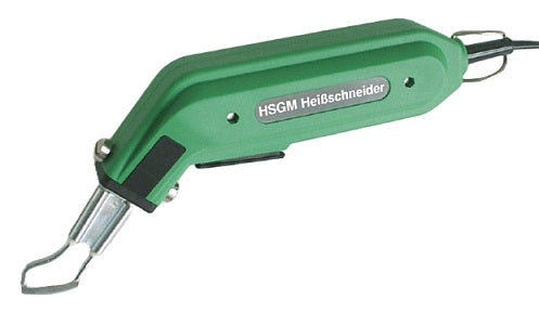HSGO  |  HSG-O  Heat Cutter , includes 100R blade.  . Supply voltage: 230 V - 50 Hz Power input: 60 Watt Made in Germany by HSGM