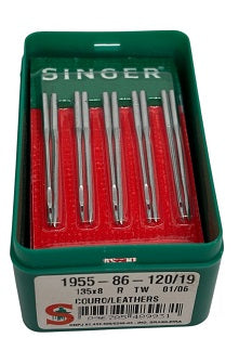 SNF2005AX/120  |  Singer Brand Needle 135X8, 134, 797-NRTW/LR-size # 120/19 ---(priced p/needle , order in multiples 10 only)