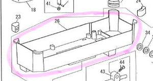 SEI-CS-36415  |  SEIKO DRIP PAN COMPLETE FOR LSWN-8BL-2