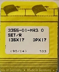 |    SNF3720/MR3  |  Singer Brand Needle 135X17, DPX17, SY3355-MR3 ---(priced p/needle , order in multiples 10 only)