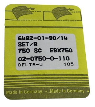 SNF0830/90  |  Singer Brand Needle 750, EBX750, SY6482-size # 90/14 ---(priced p/needle , order in multiples 10 only)