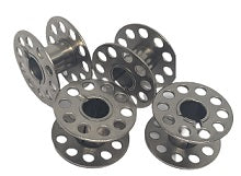 SIN-2518  |  Singer Bobbin w/holes
Domestic CB bobbins