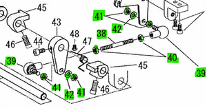 SEI-CS-25674C  |  Connecting rod complete for SEIKO LSWN-28BL-3