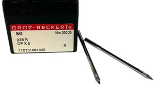 GB470000/200/25 Groz- Beckert needle CPX5 - 168 - 228 R # 200/25 NEEDLE  |