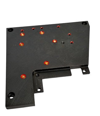 SIN-281961  |  Singer Bed plate left NR-402 uses screw 414508 (NR-499)