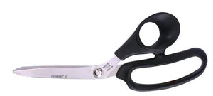 WOLFF-6294-L-LR-FE  |  Wolff Black 9.625" Left Hand Bent Handled Modified Shear with Sarlink® Handles