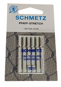 SCH2281FB/75C5  |  130/705H-PS | HAX1 SP Schmetz Domestic Needle STRETCH -75/11 - for Domestic Overlockers  |