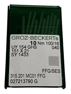 706582  GB0660FB/100  Groz -Beckert Ball Point Needle UY154GHS, SY1434-SUK/FG-size # 100/16 NEEDLE  | ---(priced p/needle , order in multiples 10 only)