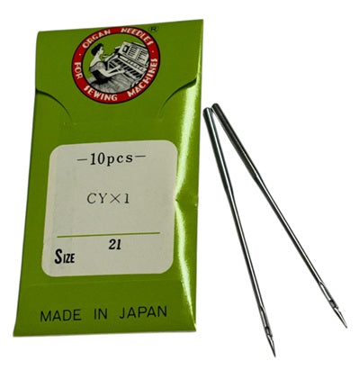 |    ORG5005XA/130  |  Organ Brand Needle 216X1, CYX1, SY5011-size # 130/21 ---(priced p/needle , order in multiples 10 only)