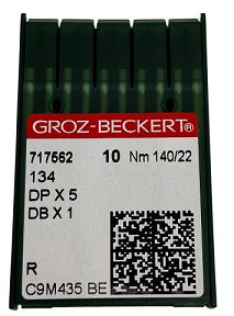 |  717562  |  GB2005/140 Groz -Beckert Needle 134, 797, 135X5, 135X7, 135X25, DPX5-size # 140/22 NEEDLE  | ---(priced p/needle , order in multiples 10 only)