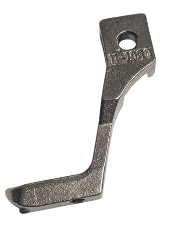 FTWF-U193Q |  Front part of Zipper Foot set - (LEFT toe on back foot) To suit regular walking foot machine.Brother /  Mitsubishi / Siruba  etc.
(rear foot is U192Q )