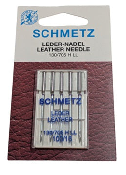 SCH2215AS/100C5  |  Schmetz Domestic Leather Needle 130/705HLL #100/16  |