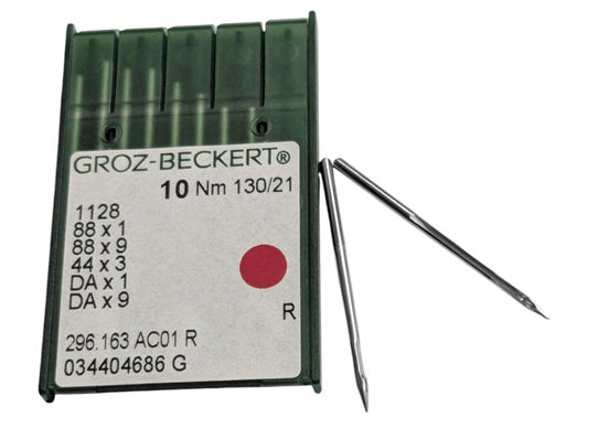 |  711222  |  GB0445/130  Groz -Beckert Needle 88X1, 88X9, DAX1, SY1315, 1128-size # 130/21 NEEDLE ---(priced p/needle , order in multiples 10 only)