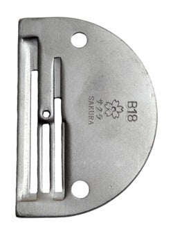 KH-B18  |  Needle Plate with 1.8mm. needle hole (takes 12841 feed)