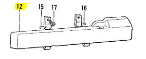 BR-105255-0-06  |  Lower Thread cover for Brother DT6-B926