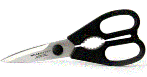 MIL-CLA218  |  Millemetri Kitchen Scissors 8" Right Hand -Made In Italy