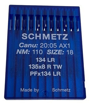 728294 SCH2005AX/110  |  Schmetz Leather Needle 135X8, 134, 797-NRTW/LR-size # 110/18 ---(priced p/needle , order in multiples 10 only)