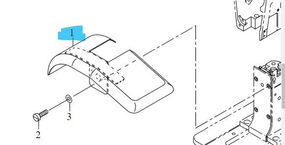 JK-230-24854  |  Auxilary   Bed Assembly for Juki PLC-1610.