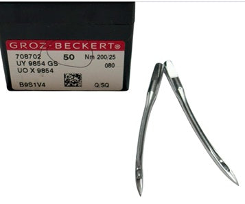 |  708702  |  GB4541NF/200   |  Groz-Beckert Needle UY 9854 GS/UOX9854 (curved)-Q/SQ-size # 200/25 NEEDLE  | ---(priced p/needle , order in multiples 10 only)