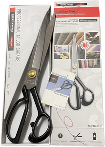 TC-P300  |  12" Shears / Scissors Golden Eagle  Tailors 30cm/12"