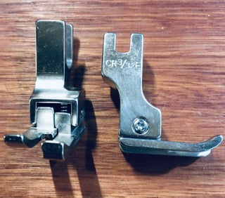 FTPM-CR1/32E  |  Plain Sewer Right Compensating Presser Foot 0.8mm