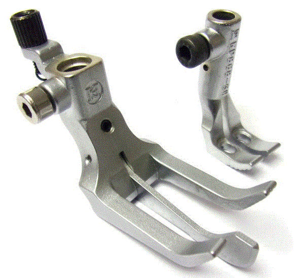 KH-KP868-8mm  |  Adler 867 Centre Guide Foot set 8 mm.