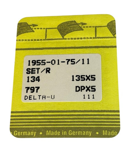 |    SNF2005/75  |  Singer Brand Needle 134, 797, 135X5, 135X7, 135X25, DPX5-size # 75/11 ---(priced p/needle , order in multiples 10 only)