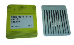 |    SNF3720MF/110  |  Singer Brand Needle 3355-95, 135X16 TRI-size # 110/18 ---(priced p/needle , order in multiples 10 only)