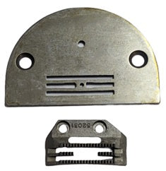 552031/33  |  Plate and Feed dog set 52031 & 52033 Needle plate and feed dog set for singer models 96k40 96k41 95k10
