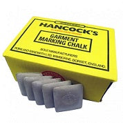 HAN-CHALK/WHITE.BX  |  Box of 50 Hancock Brand Tailor's Chalk | White