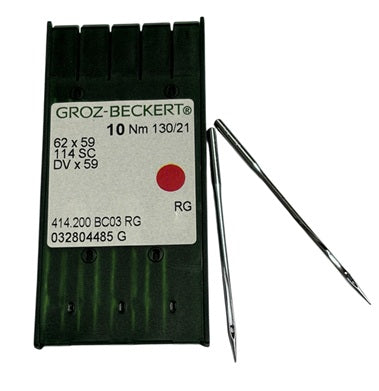 |    GB4436/130 Groz -Beckert Needle 62X59, 114SC, DVX59, SY4112-size # 130/21 NEEDLE  | ---(priced p/needle , order in multiples 10 only)