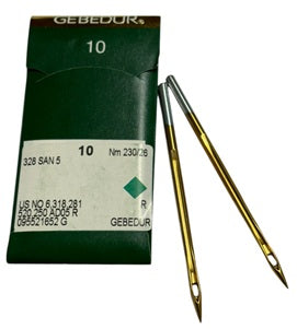 |    GB5010/230SAN5-GEBE   |  Groz -Beckert SAN5 GEBEDUR Needle 214X1, 328, DDX1, SY4950-size # 230/26 NEEDLE  | ---(priced p/needle , order in multiples 10 only)